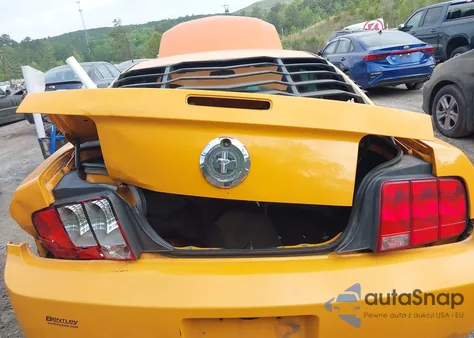 2007 Ford Mustang V6 Deluxe/V6 Premium из США, поврежденный, VIN 1ZVFT80N775270557